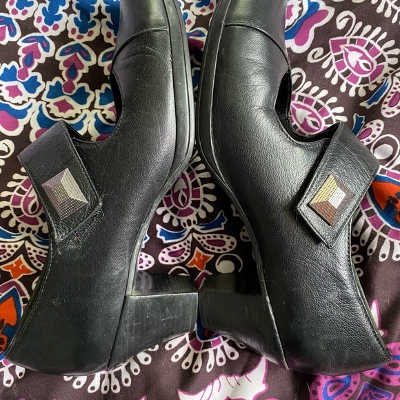 Munro fine American leather Mary Jane Sz 7 - Picture 10 of 11